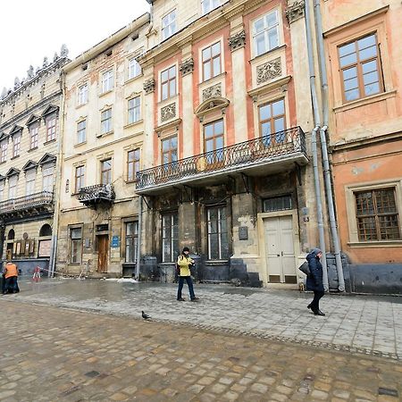 לבוב Vip Апартаменти Ван Гог На Площі Ринок מראה חיצוני תמונה